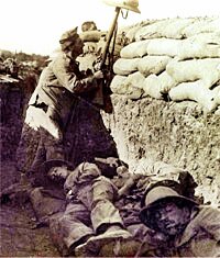 Irish soldier at Gallipoli