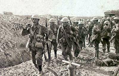 British Wiring Party at the Wester Front, World War 1